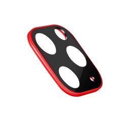 iPhone 11 (6.1in) Camera Lens HD Tempered Glass Protector (Red Edge)